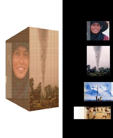lenticular images Chevron HQ london