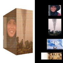 lenticular images Chevron HQ london
