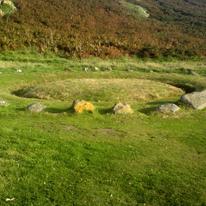 end of walk headland fairy ring