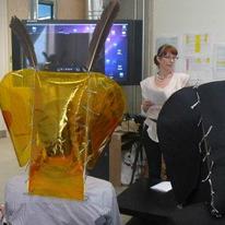 me explaining the philosophy of the how process based sculpture works