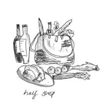 half-shop plus fridge fill