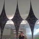 glass and crystals intallation…