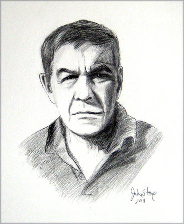 Man in a Black Shirt
