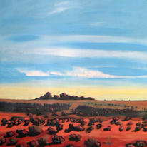 The Olgas from Ayers Rock