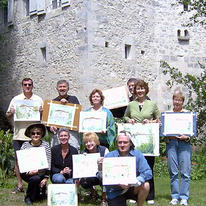 A larger group at the Mill