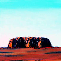 Ayers Rock at dawn
