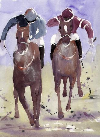 A two-horse race