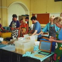 a museum workshop