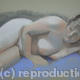 Reclining female nude