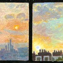 Evening skies