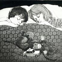 Ben and John asleep