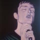 Ian Curtis | (sold) | 61 x 76cm | Oil on canvas Ian Curtis