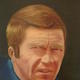 Steve Mcqueen | | 61 x 46cm | Oil on box canvas Steve Mcqueen