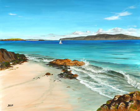 Rocks and Waves, Iona