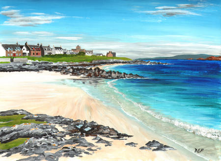 The Beach at Baile Mor, Iona