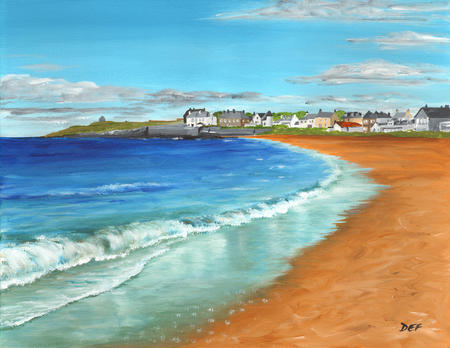 Earlsferry from Elie Beach