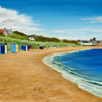 Beach Huts, Elie