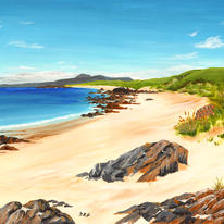 Rocks on Calva Beach, Iona