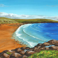 Ruby Bay and Elie Ness Lighthouse