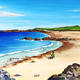 Boy on the beach, Iona