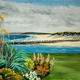 A blustery day at Lossiemouth | £270 | 40 x 30cm | Acrylic on board, mounted A blustery day at Lossiemouth