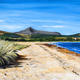 Brodick Beach and Goatfell,…