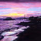 Sunset over the west…