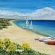 Boats on Studland Bay