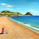 Playing in the sand…