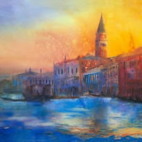 Sunset over St. Marks