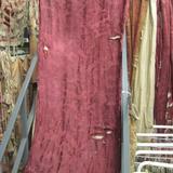 C1812 Shredded Red Silk Damask - 