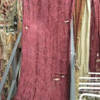 C1812 Shredded Red Silk Damask