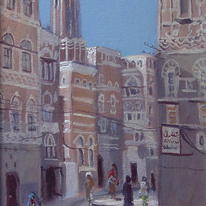 Mosque, Sana'a, Yemen