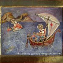 St. Nicholas calming the storm