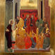 Christ Washing the feet… | (sold) | 28 x 23cm | egg tempera and gold leaf Christ Washing the feet…