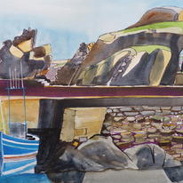'Blue Boat : St Abbs Harbour'