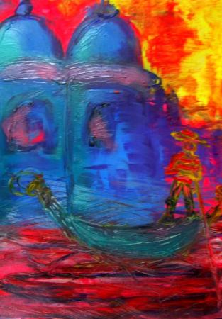 Venice Ablaze with Colour