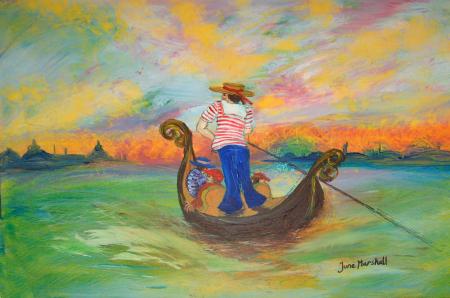 Traditional Gondolier