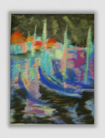 Moored Gondolas
