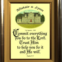 Calligraphy for New Home