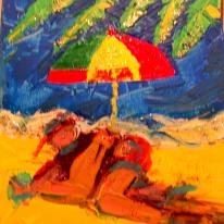 Nice Sunbather in Nice