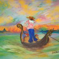 Traditional Gondolier
