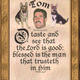 Framed customised Calligraphy…
