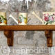 Three Jugs on a Shelf