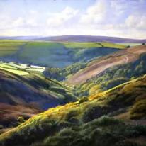 Towards Robbers Bridge, Exmoor