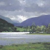 The Cairngorms from Lake Pitoulish