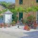 Majorcan Terrace | £650 | 50 x 34cm | Pastel Majorcan Terrace