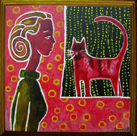 Red cat