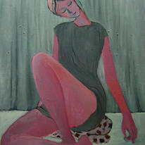 Pink and grey