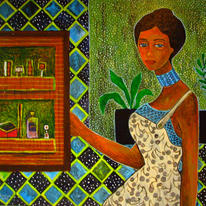 Lady at the window